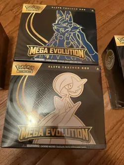 Pokemon Mega Evolution Gardevoir & Lucario ETB Elite Trainer Box Set of 2 - Image 1