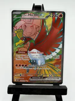 Ethan's Ho-Oh ex 209/182 Ultra Rare Destined Rivals Pokemon Near Mint - Image 1