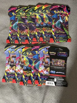 Lot Of 12 Pokemon Mega Evolution Phantasmal Flames Sleeved Booster Packs - Image 2