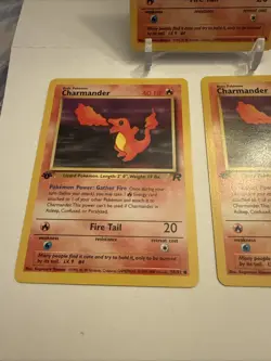 Pokemon TCG Charmander 1st Edition (Team Rocket) 50/82 - FIRST EDITION X 3 - Image 3