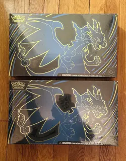 Pokemon Lot 2 Phantasmal Flames Mega Charizard x Ex UPC Premium Collection NEW - Image 1