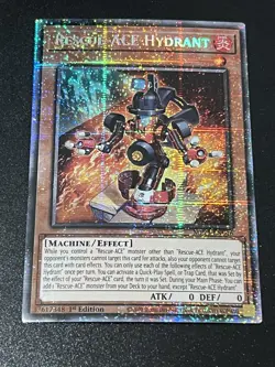Yugioh Rescue-ACE Hydrant MP25-EN046 1st Edition Starlight Rare NM - Image 1
