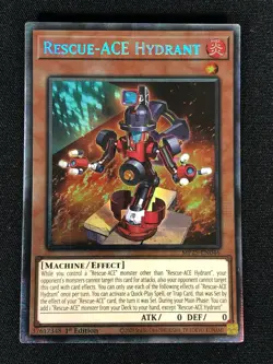 Yugioh Rescue-Ace Hydrant MP25-EN046 1st Starlight (NM) - Image 1