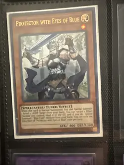 Protector with Eyes of Blue - LCKC-EN013 - Ultra Rare - 1st Edition - Near Mint - Image 1