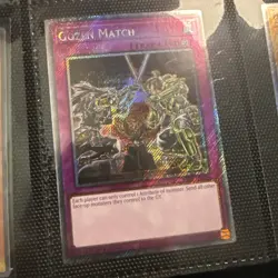 Yugioh Gozen Match RA04-EN134 Platinum Secret Rare - 1st Edition - Image 1