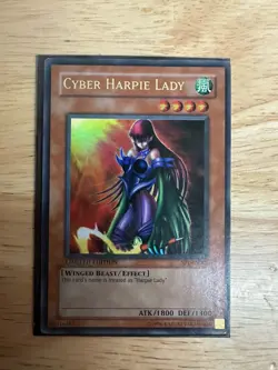 Yu-Gi-Oh! TCG Cyber Harpie Lady Limited Edition SP1-EN001 NM Ultra Rare - Image 1