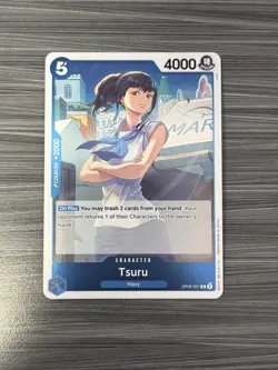Tsuru OP06-051 R Foil Rare Wings Of The Captain One Piece Card Game - Image 1