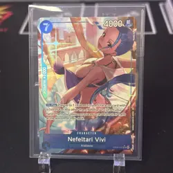One piece TCG EB04-025 Nefeltari Vivi Alternate Art - OP14 The Azure Sea’s Seven - Image 1