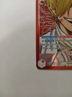 Sanji One Piece TCG PRB01-001 Alt Art Leader Great Condition English - Image 4