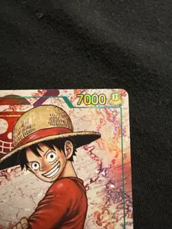 One Piece CCG Monkey.D.Luffy SEC Alternate Art OP13-118 Carrying On His Will - Image 2