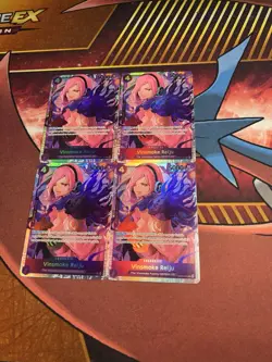 One Piece Vinsmoke Reiju OP06-069 SR Playset x4 Wings of the captain Nm - Image 1