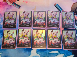 One Piece TCG Enel Complete Deck Fully Sleeved, Custom leader and Don - Image 3