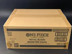 One Piece OP-10 Royal Blood English 12 Booster Box Case Factory Sealed - Image 1