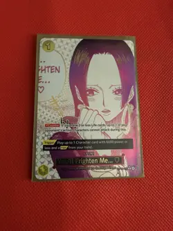 One Piece: The Azure Sea's Seven #OP14-118 You'll Frighten Me...(Alternate Art) - Image 1