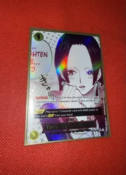 One Piece: The Azure Sea's Seven #OP14-118 You'll Frighten Me...(Alternate Art) - Image 3