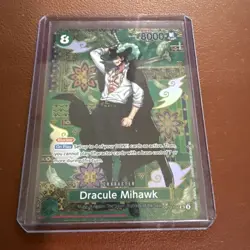 2026 One Piece OP14/EB04 Dracule Mihawk SP Alt Art OP12-030 SR Azure Seas - Image 1