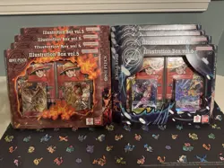 ONE PIECE Illustration Box Vol 5 & Vol 6 NEW PRB-02 OP-13 Bundle TCG - Image 1