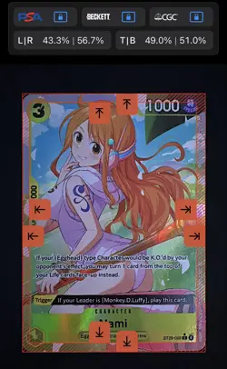 One Piece TCG Starter Deck 29: Egghead Nami ST29-008 Alt Art Foil - NM - Image 2
