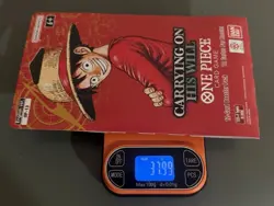 One Piece OP-13 CARRYING ON HIS WILL Sleeved Booster Pack Heavy 37.99G - Image 1