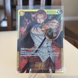 Shanks OP01-120 PRB01 SEC Romance Dawn - One Piece Card Game - NM - Image 1