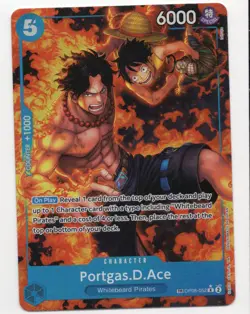 One Piece TCG: Royal Blood *Foil* Portgas.D.Ace (OP08-052) TR - Image 1
