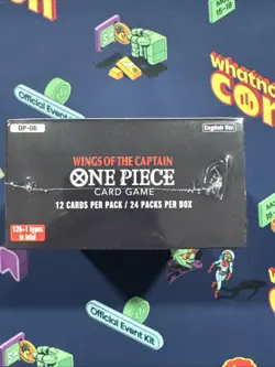 One Piece TCG: Wings of the Captain (OP-06) Booster Box Sealed English - Image 5