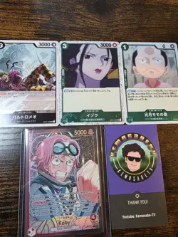 One Piece A Fist Of Divine Speed Koby OP11-001 Leader Alt Art English - Image 3