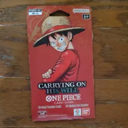 Sleeved Booster Pack - One Piece TCG OP13 Carrying On His Will Factory Sealed - Image 1