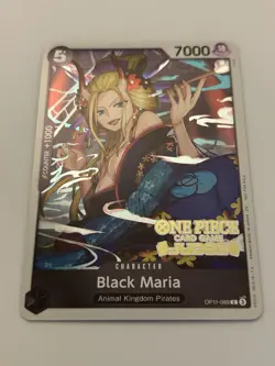 Black Maria (Judge Pack Vol. 7) OP11-089 One Piece Promotion Cards Foil - Image 1