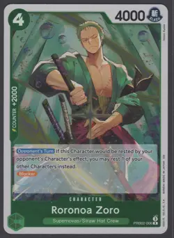 One Piece Premium Booster The Best Vol. 2 Roronoa Zoro PRB02-006 Rare English - Image 1