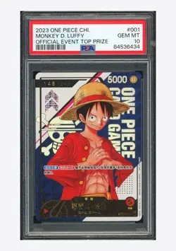 One Piece PSA 10 Monkey D Luffy L Promo 2023 ST01-001 Top Prize /248 Chinese - Image 1