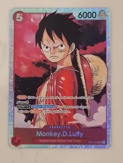 One Piece CCG - ST01-012 - Monkey.D.Luffy - Super Rare - English - Image 1