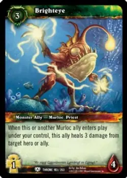Brighteye - Throne of the Tides - World of Warcraft TCG - Image 1