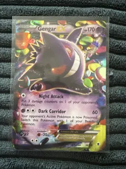 Pokemon Gengar EX TCG Card Phantom Forces Ultra Rare Holo, 34/119 - Image 1