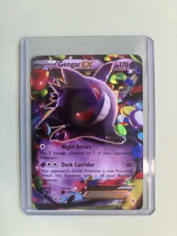Pokemon Gengar Ex Tcg Holo Card Phantom Forces Ultra Rare 34/119 - Image 4