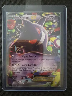 Pokemon TCG Gengar EX 34/119 Phantom Forces Ultra Rare Card - Image 1