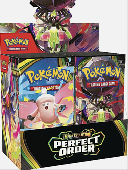 **PRESALE** Pokemon TCG: Mega Evolution-Perfect Order Booster Display Box - Image 1