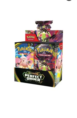 Pokemon TCG: Mega Evolution-Perfect Order Booster Display Box (36 Packs) PRESALE - Image 1