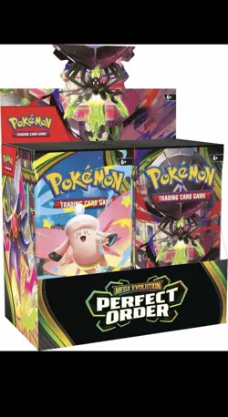 Pokemon TCG: Mega Evolution-Perfect Order Booster Display Box (36 Packs) PRESALE - Image 1