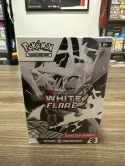 Pokemon TCG Scarlet and Violet White Flare Booster Bundle Box - Factory Sealed - Image 1