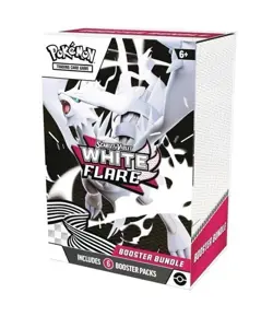 Pokemon TCG Scarlet and Violet White Flare Booster Bundle Box - Factory Sealed - Image 1