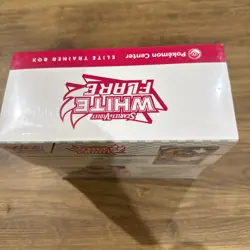 White Flare Pokemon Center Elite Trainer Box ETB | Scarlet & Violet | SEALED - Image 3