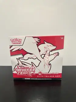 Pokemon Center White Flare Elite Trainer Box ETB - TCG Scarlet & Violet - Sealed - Image 1