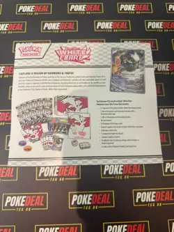 Pokemon Center Scarlet Violet White Flare Elite Trainer Box ETB Sealed - Image 2