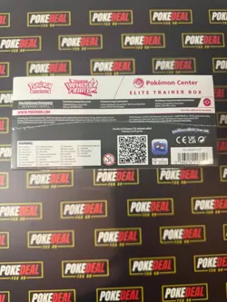 Pokemon Center Scarlet Violet White Flare Elite Trainer Box ETB Sealed - Image 4
