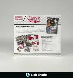 POKEMON CENTER TCG SCARLET & VIOLET WHITE FLARE SEALED ELITE TRAINER BOX ETB - Image 2