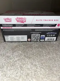 White Flare Pokemon Center Elite Trainer Box ETB | Scarlet & Violet | SEALED🐉💎 - Image 3