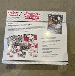 White Flare Pokemon Center Elite Trainer Box ETB | Scarlet & Violet | SEALED🐉💎 - Image 2