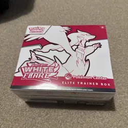 White Flare Pokemon Center Elite Trainer Box ETB | Scarlet & Violet | SEALED - Image 1