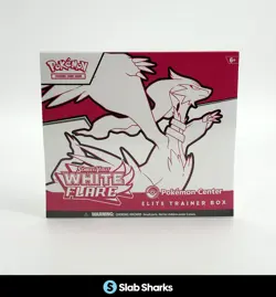 POKEMON CENTER SCARLET & VIOLET WHITE FLARE SEALED ELITE TRAINER BOX ETB - Image 1